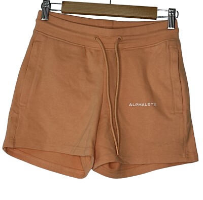 Alphalete Short Women's Small Peach Stretch Packets NWT