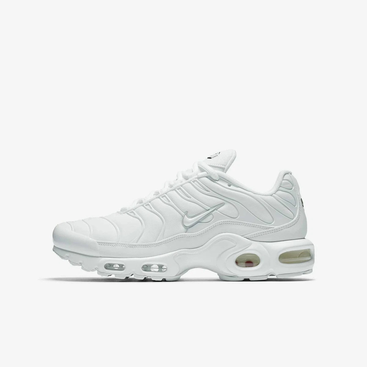 Entrenadores originales para mujer Nike Air Max Plus TN blancos 110 | eBay