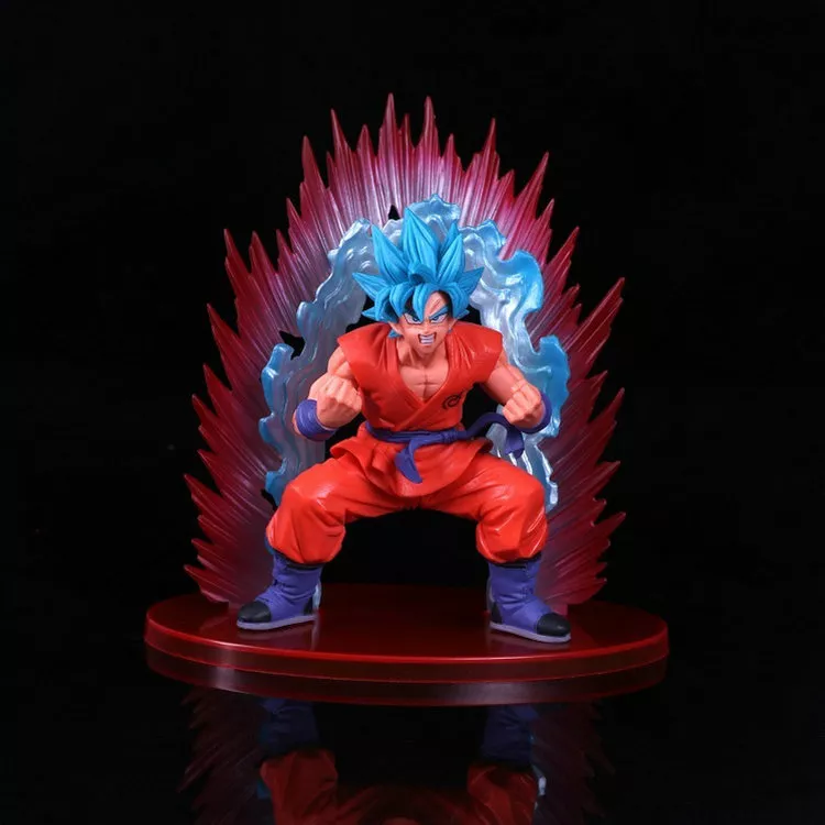 Dragon Ball Z Super Saiyan Blue Kaioken Goku Action Figure Statue PVC Model  Gift