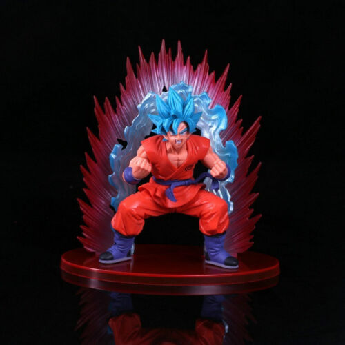 Goku Jubai Kaioken SS Blue Jigsaw Puzzle by AbdeeFactory