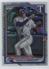 2024 Bowman Chrome Prospects Mega Box Mojo Refractor Sebastian Walcott 1gg4