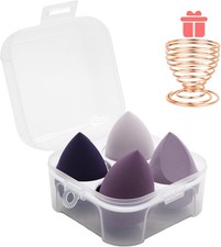 Makeup Sponges Set - Beauty sponges Blending Blenders with 1 Holder and Egg