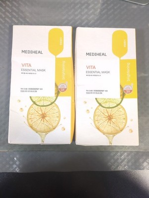 Mediheal Vita Essential Face Masks 8 Packs - Brightening Sheet Mask #98