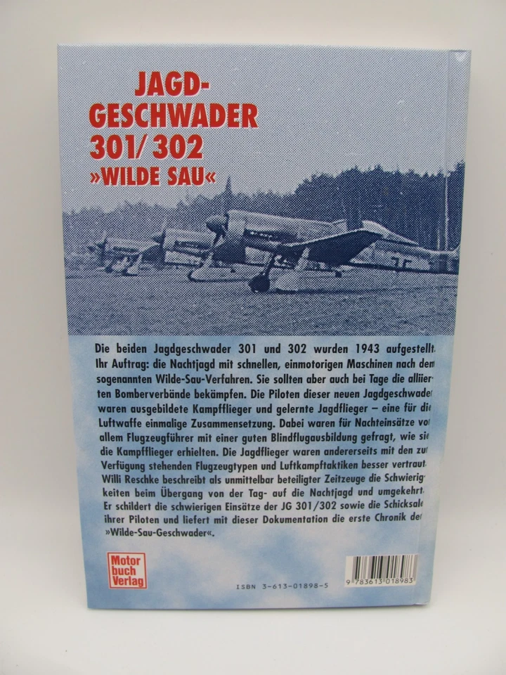Jagd-Geschwader 301/302"Wilde Sau"-Willi Reschke-Motorbuch Verlag-gebunden - Bild 2 von 2