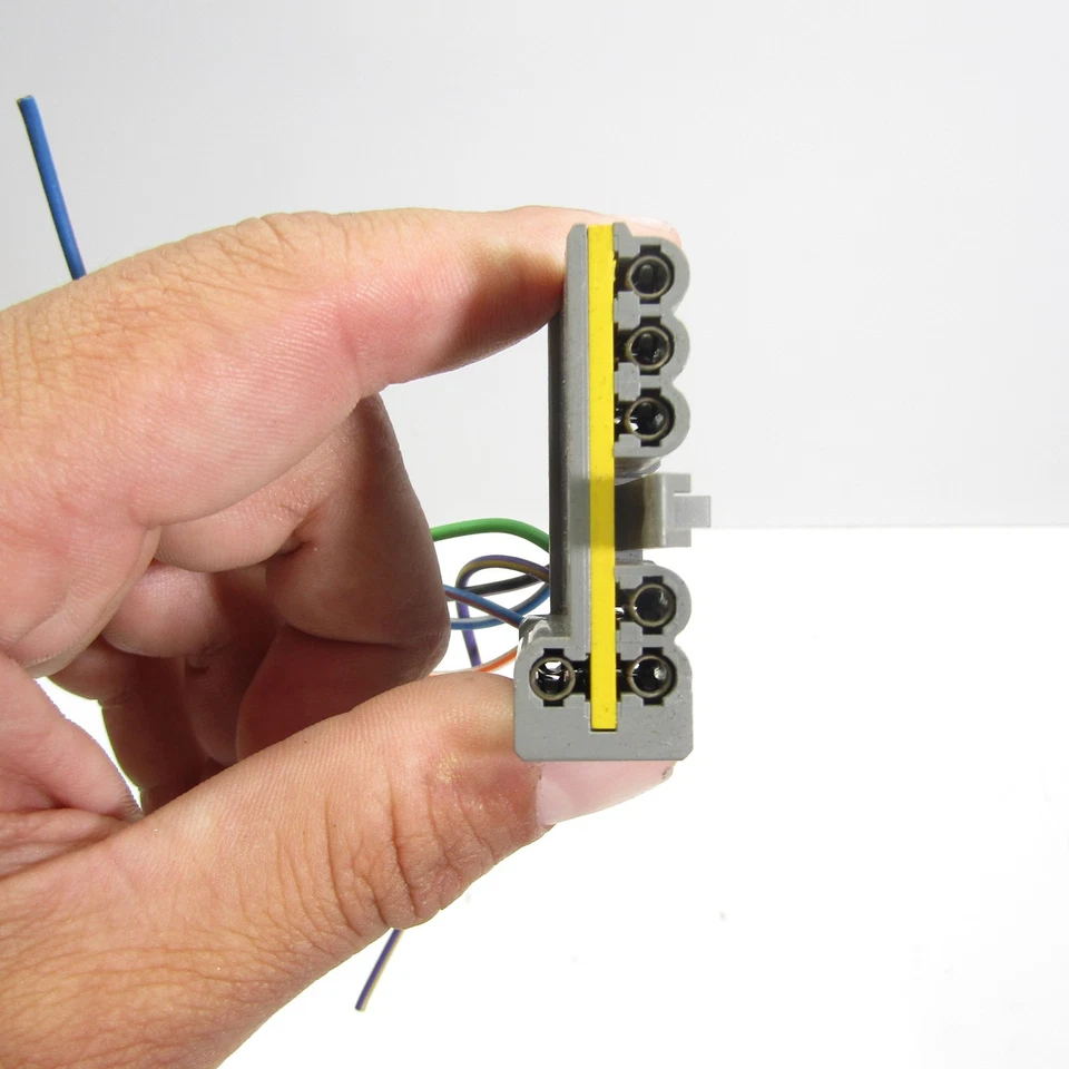 1991-1993 Dodge D150 D250 Ram Speedometer Instrument Cluster Wiring Plugs Harnes - Image 3 of 3