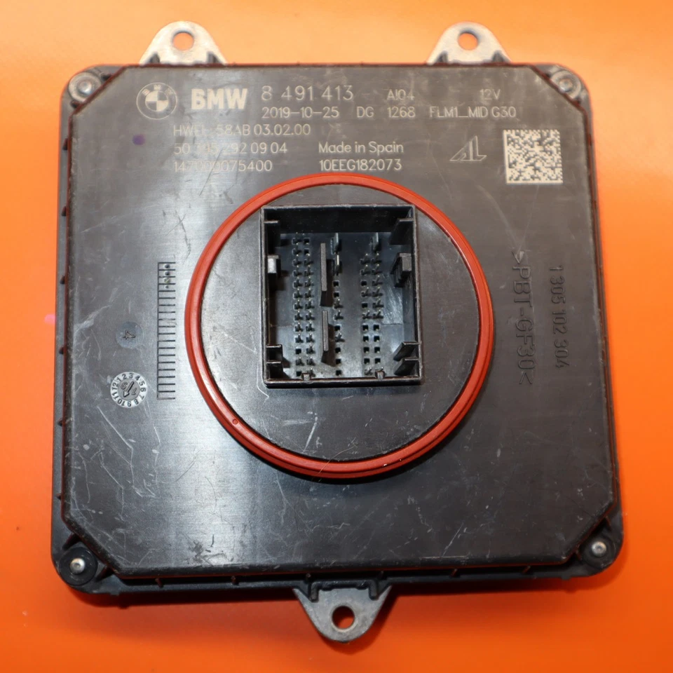 UNIDAD DE FAROS MÓDULO CONTROL BMW 530 540 M5 X3 X4 2017 2018 2019 2020 8491413 Foto 2 de 4