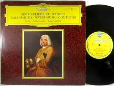 DGG TULIP (RCA) Handel KARAJAN Water Music KUBELIK USA LPM 18 799 EX+