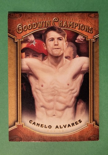 2014 Upper Deck Goodwin Champions Canelo Alvarez Rookie
