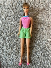 Vintage 1960  s Twist And Turn Brunette Barbie