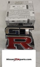 Genuine Skyline Gt-r R33 Front Grill Emblem Badge 62896-24u00