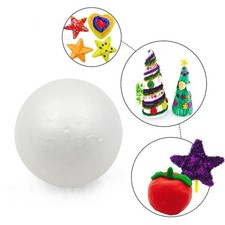 Foam Ball Tree Practical White 50mm-100mm Decoration Ornaments Wedding