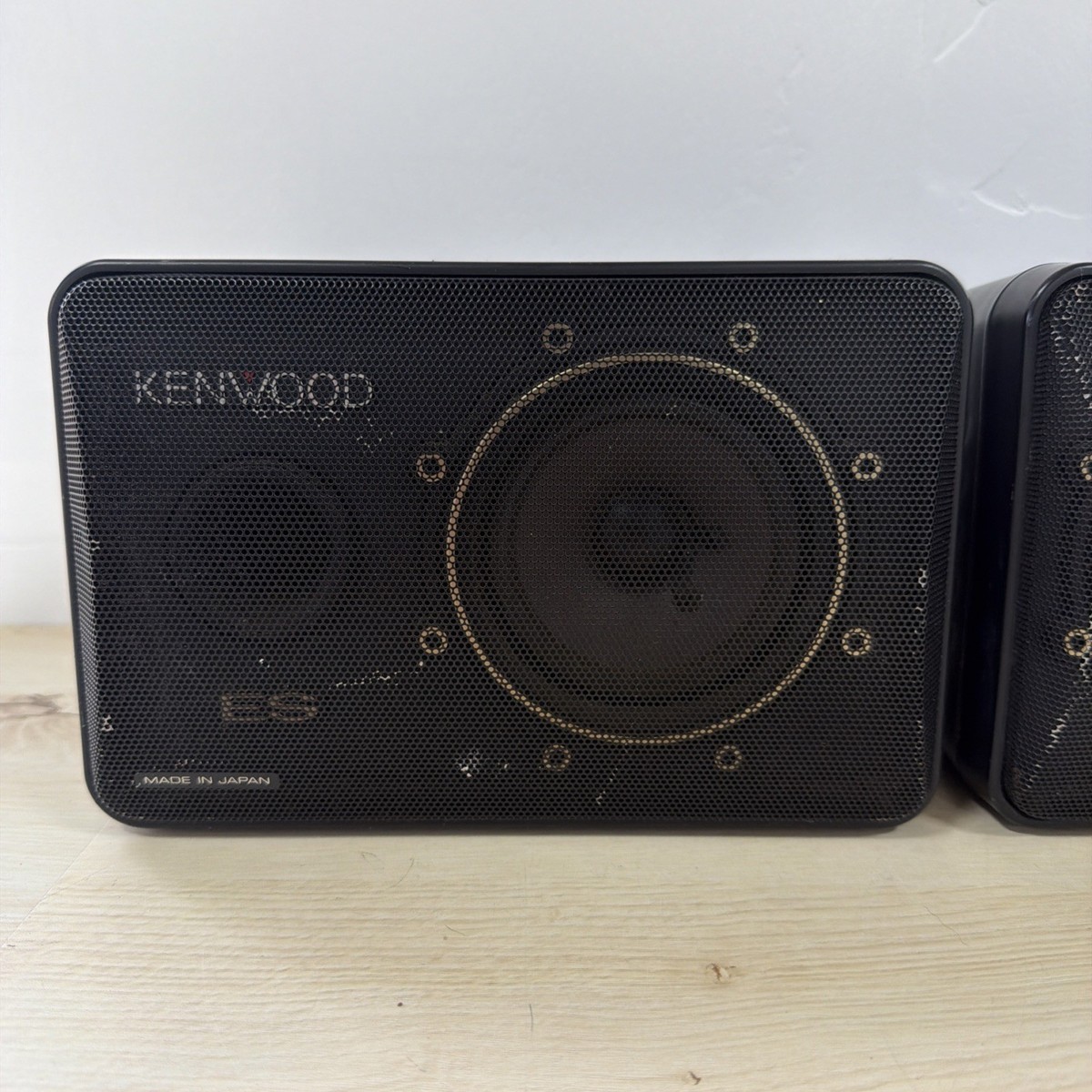 KENWOOD CM-5ES Stereo Speakers 8 Ohm 40W Vintage HiFi Made In
