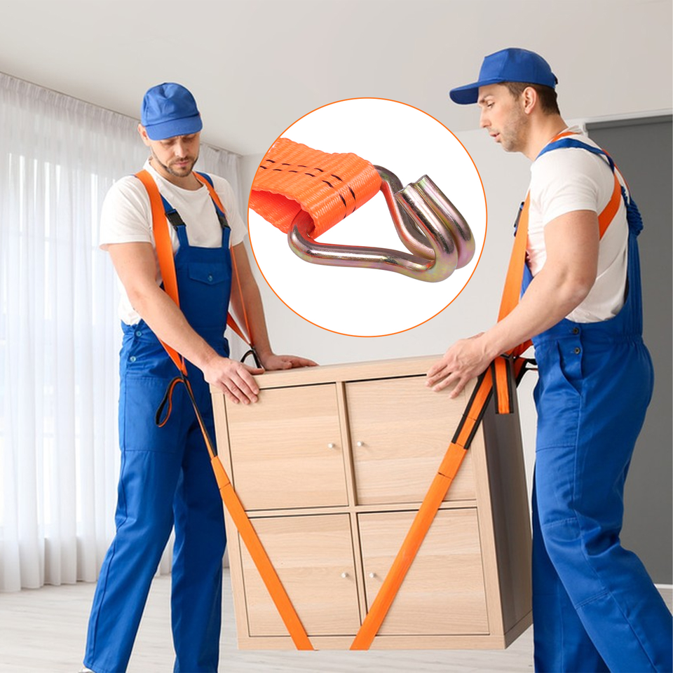 Spanngurte Mit Ratsche 3m - Zurrgurte Mit Doppel Haken Für Transport Und Ladungssicherung