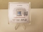 Geiger 1 Gram .999 Silver Bar In Square Assay Security Feature Serialized