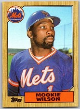 ⚾ 1987 Topps #625 Mookie Wilson New York Mets