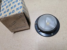 Nos Vintage Kd Dome Lamp Glass Ford Dodge Chevy Mack Ih Truck Car Police Tow