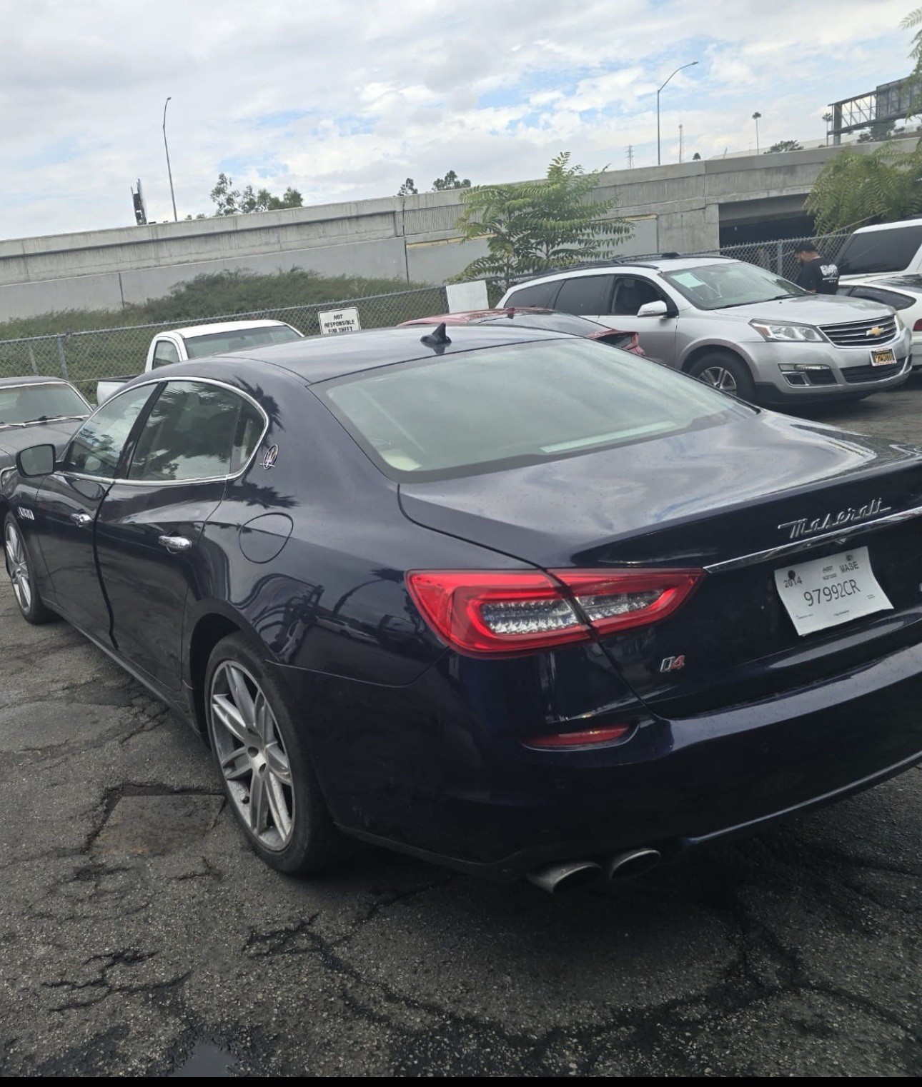 2014 Maserati Quattroporte GTS 3.0L V6H DOHC Turbocharged