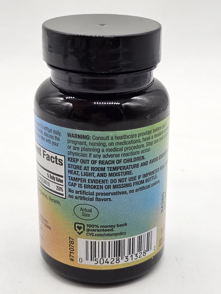 D3 50 mcg 2000IU APOYA LA SALUD ÓSEA Suplemento 100 cápsulas blandas caducidad 7/2026 Foto 3 de 4