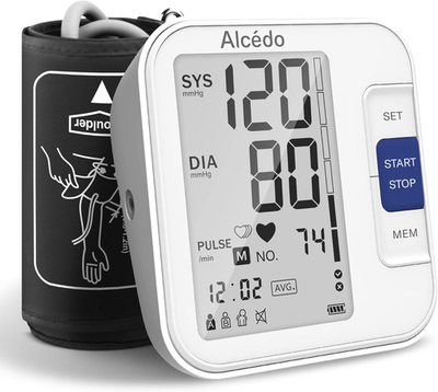 #ad #ad Alcedo Blood Pressure Monitor for Home Use Automatic Digital BP Machine with La $45.79