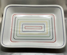 PALETTE * GEORGES BRIARD * RECTANGULAR BAKER * TULIPS * PRIMARY COLORS * 