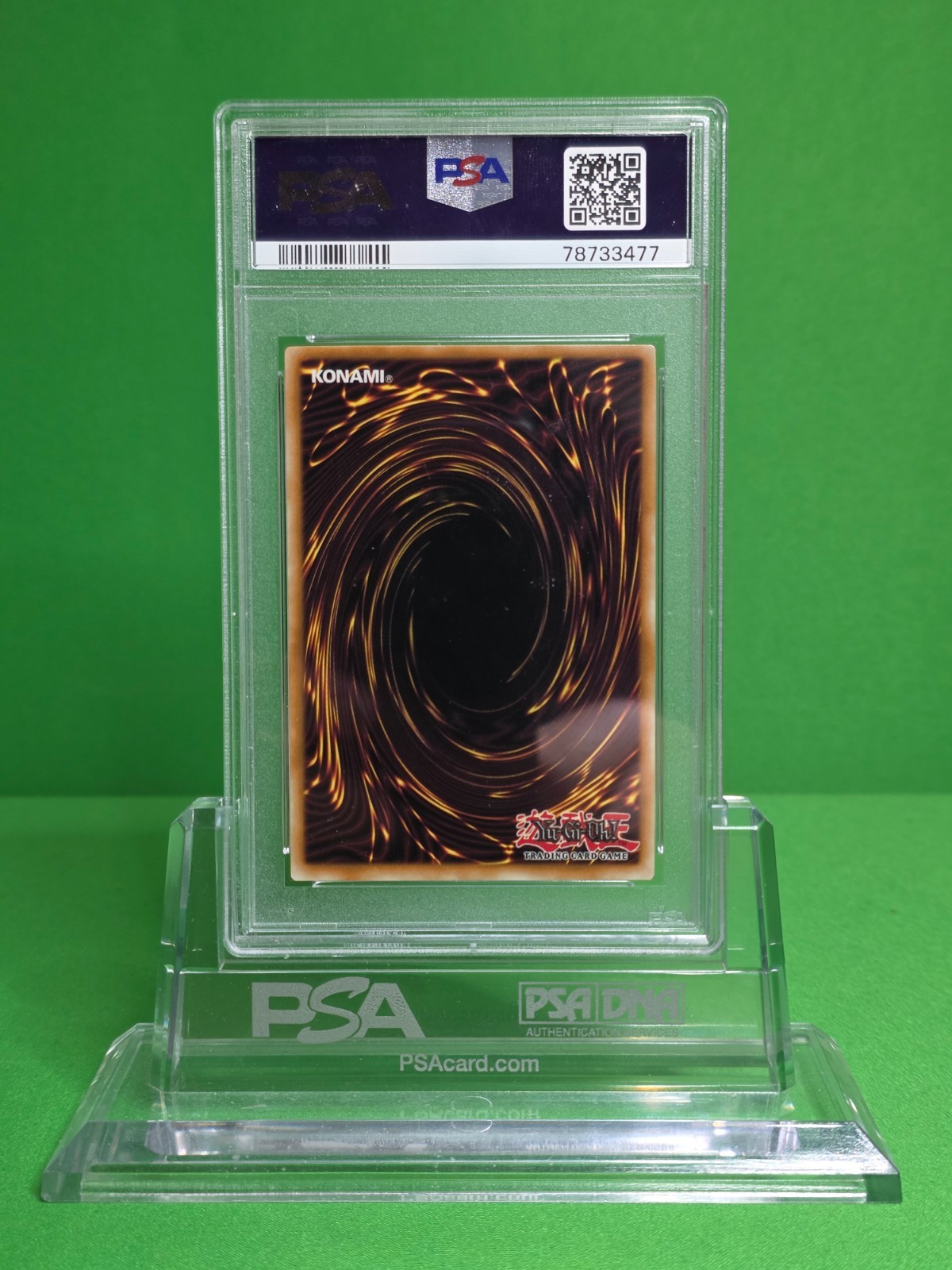 YUGIOH 2010 STARSTRIKE BLAST 1ST ED SHOOTING STAR DRAGON GHOST RARE EN040 PSA 7 view 2