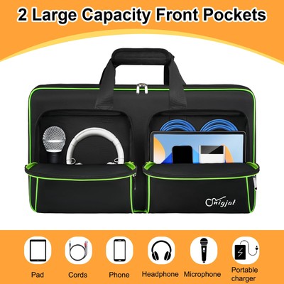 DJ Controller Case for DDJ-FLX4 DDJ-400 DDJ-REV1 Padded Bag with