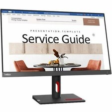 Lenovo ThinkVision S24i-30 24" Class Full HD LED Monitor, Raven Black 63DEKAR3US