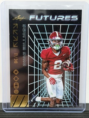 2024 Leaf Futures Multi Sport Ryan Williams Gold RC SN 77/249
