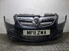Vauxhall Corsa Mk3 Sxi Air Con 3dr Hatch 2009-2011 Bumper (front) Blue