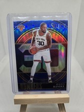 2021-22 Panini Select - Select Numbers Julius Randle #27 Blue Prizm