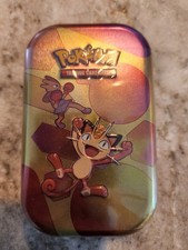 Pok mon TCG: Scarlet Violet 151 - Mini Tin - Meowth/Hitmonchan - Sealed New
