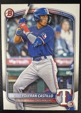 2025 Bowman Draft Yolfran Castillo Prospect #BD-107 Rangers