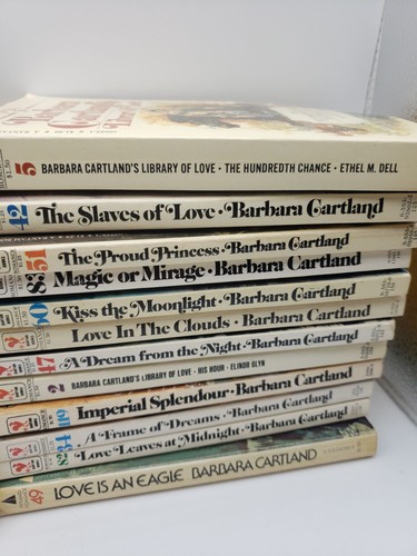 Barbara Cartland Romance Paperback Books 36 Random Titles Vintage - Picture 7 of 12