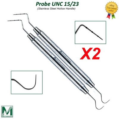 Dental Probe 23-15 Periodontal Explorer Color Marking Diagnostic Double Ended