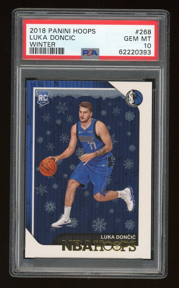 Luka Dončić 10 Graded Basketball Rookie Sports Trading Cards