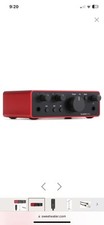 Focusrite Scarlett Solo 4th Gen USB Audio Interface - Red