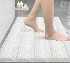 "Bathroom Rug Mat 24 X 17, Non Slip and Super Absorbent Bath Mat,Machine Washabl