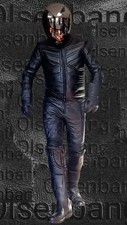 Leder Biker Kombi  Jacke Hose komplett mit Le...
