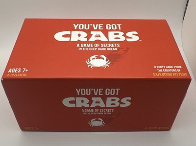You've Got CRABS A Party Card Game of Secrets - COMPLETE 