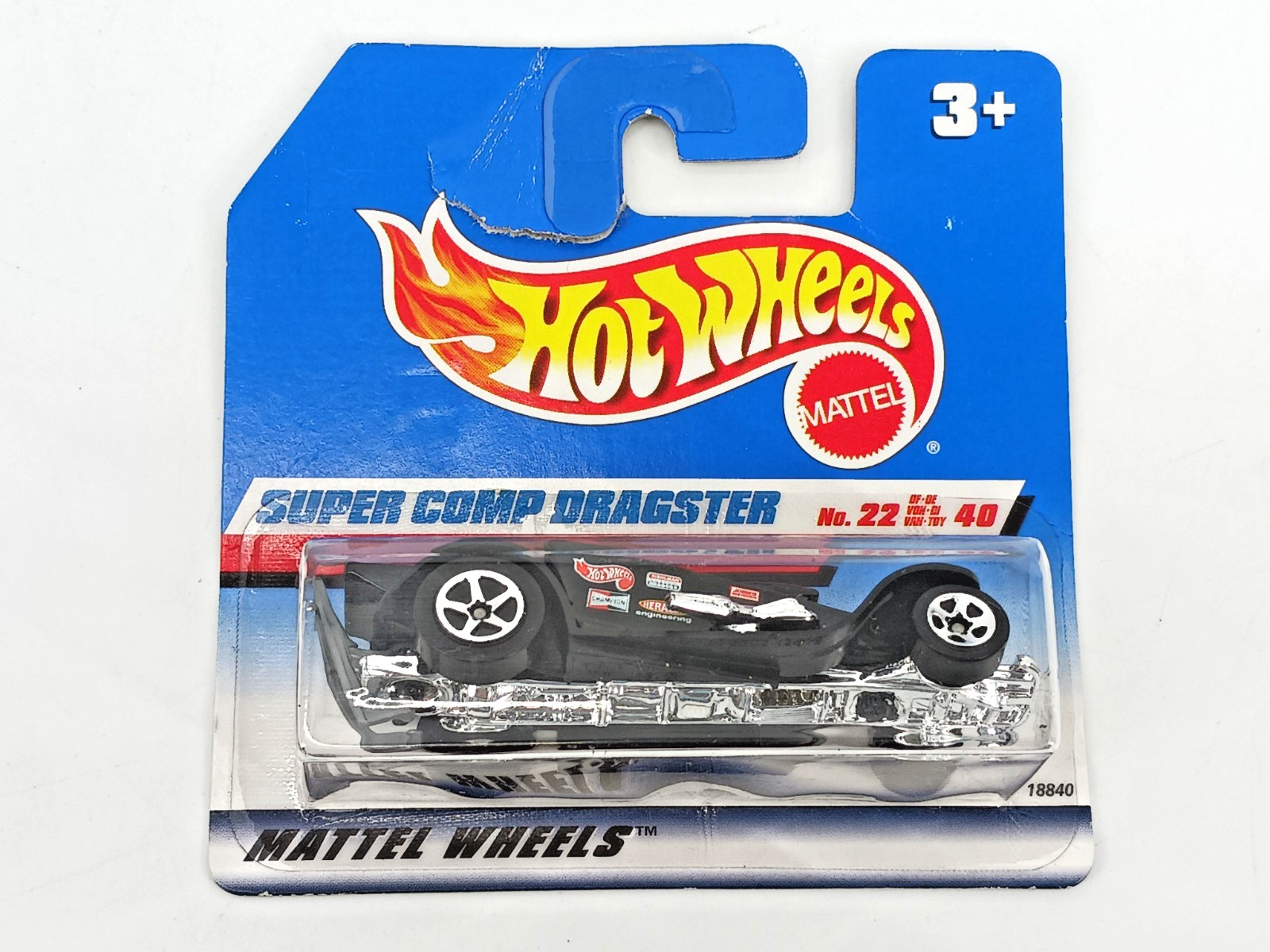 Hot Wheels Super Comp Dragster International Short Card 1997 18840 Sealed
