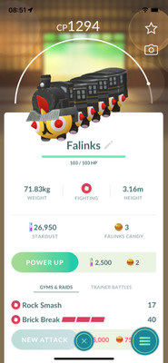 Pokemon Falinks Train Conductor! Same Day Shippment or Next Day Guaranteed ! Go