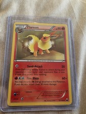 Pokemon Flareon Black White Dark Explorers Uncommon Non Holo Card 12/108 on eBay