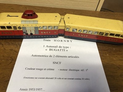 Bugatti Hornby Triebwagen