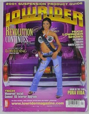 Lowrider Magazine September 2001 Vintage Y2K Chicano Rare HTF Cars Bikes Latinas