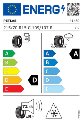 Étiquette pneumatique