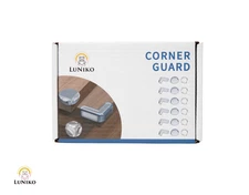 LuNiko 18-Piece Baby Proof Corner Guard Kit -Clear Edge Protectors Certified New