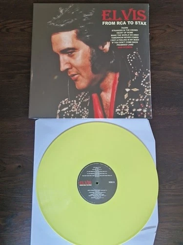 Elvis Presley Colored  Vinyl  LP From RCA To Stax