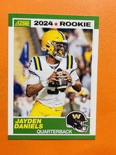 2024 Score 35th Anniversary Jayden Daniels #2 Rookie Washington Commanders RC