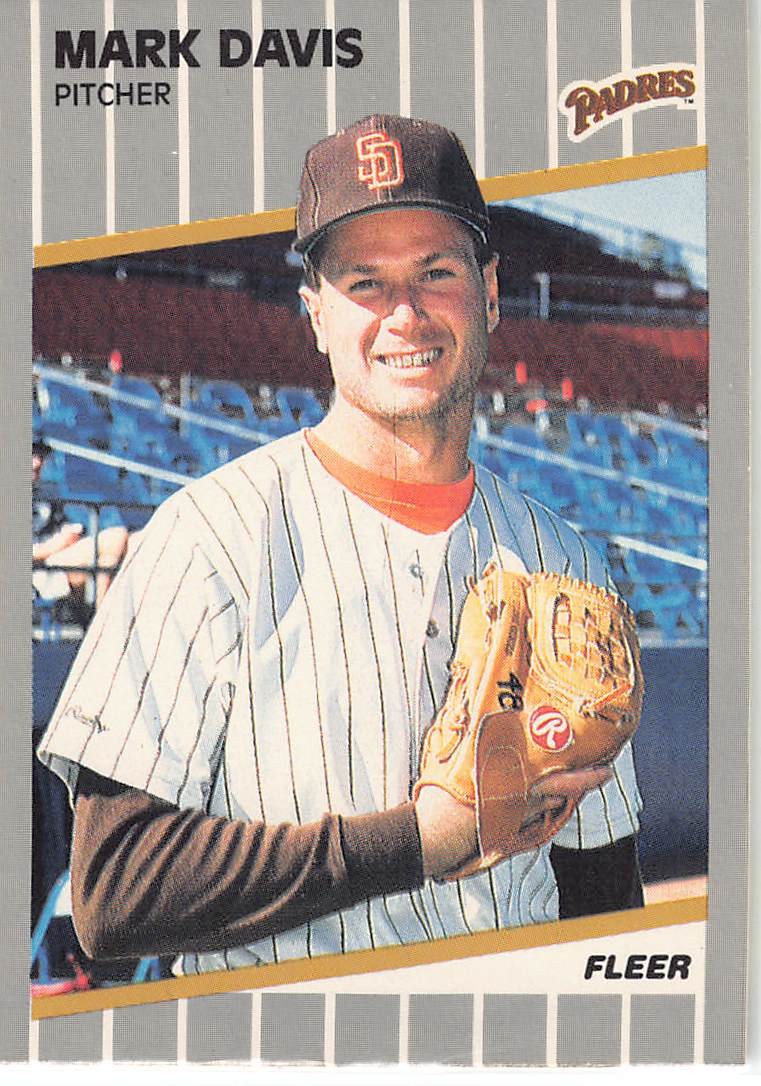 1989 Fleer #303 Mark Davis