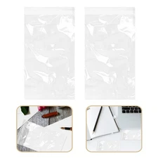 300 Pcs Card Protector Sleeves Postcard Business Plastic Pouches Protectors